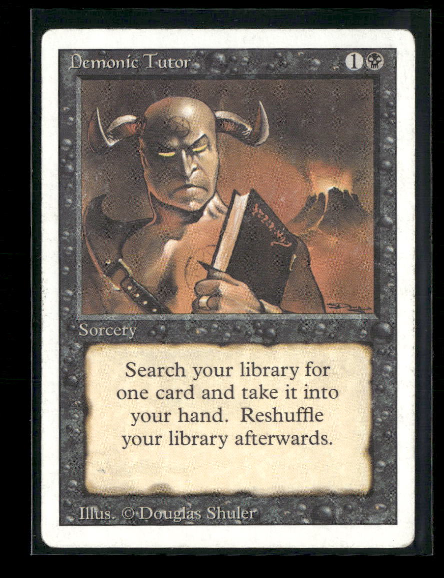 Revised Edition Demonic Tutor