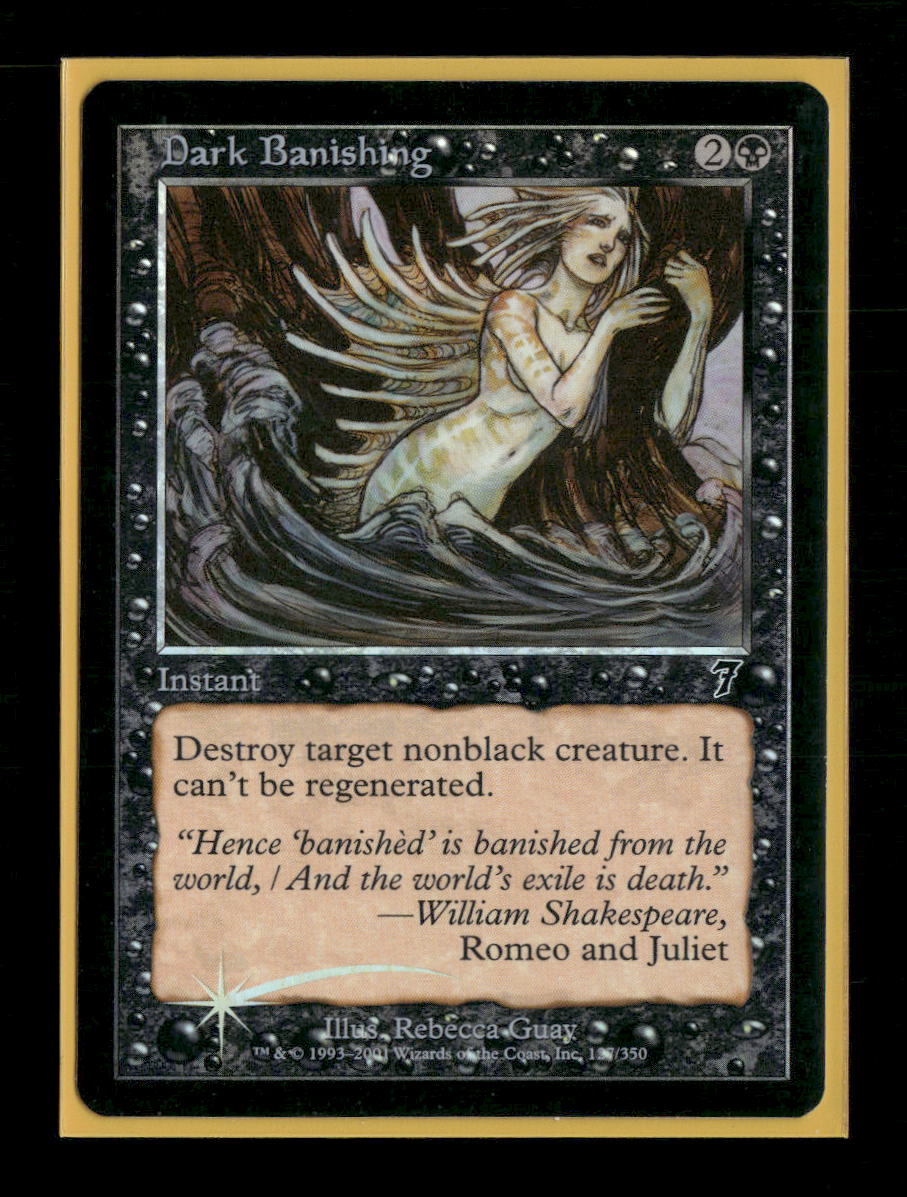 7th Edition Dark Banishing Foil #127