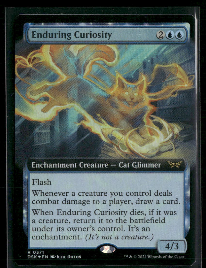 Duskmourn: House of Horror Enduring Curiosity (Extended Art) Foil #371