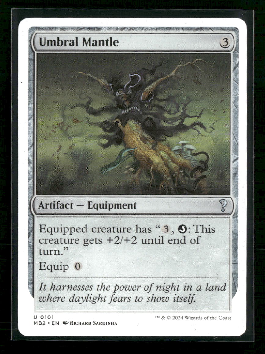 Mystery Booster 2 Umbral Mantle (White Border) #101