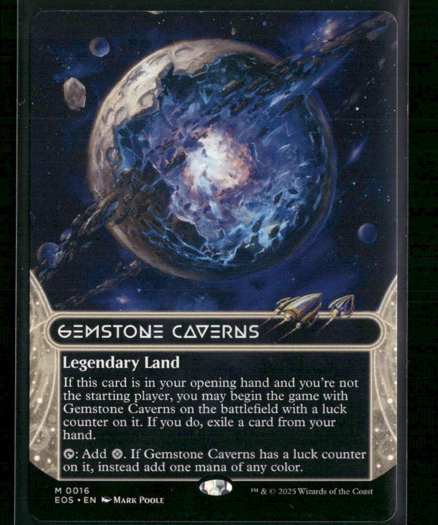 Edge of Eternities: Stellar Sights Gemstone Caverns (0016) (Borderless) #16