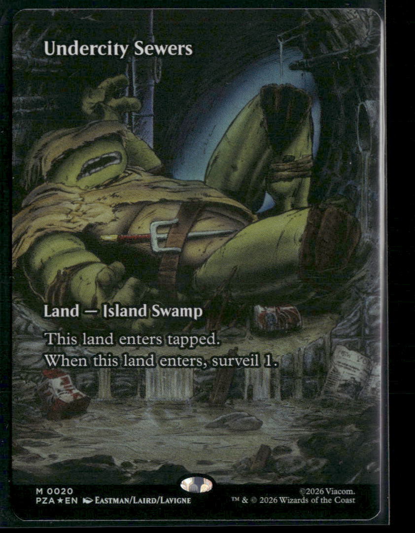 Teenage Mutant Ninja Turtles Source Undercity Sewers (Borderless) Foil #20