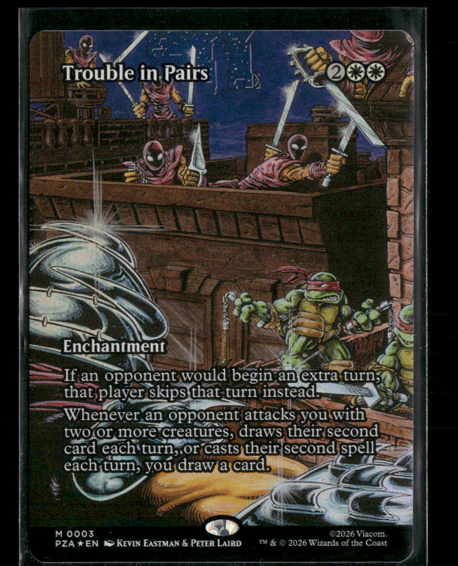 Teenage Mutant Ninja Turtles Source Trouble in Pairs (Borderless) Foil #3