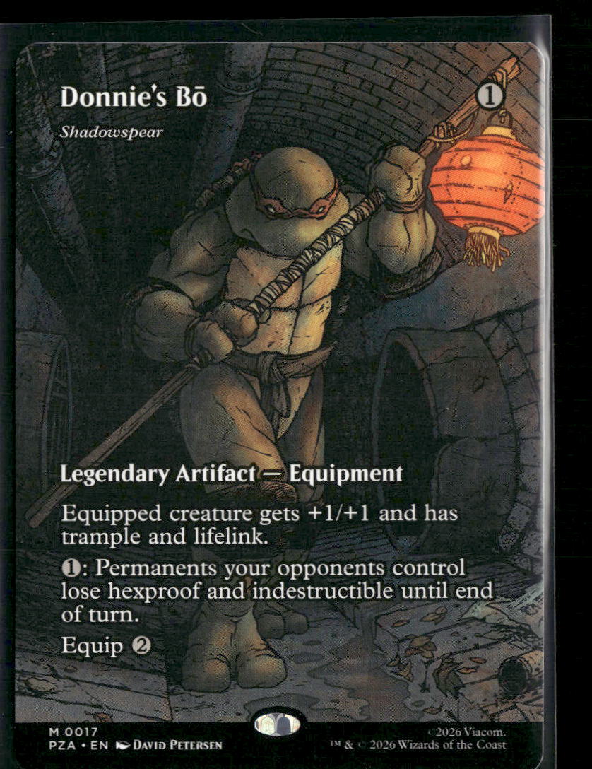Teenage Mutant Ninja Turtles Source Material Donnie's Bo #17