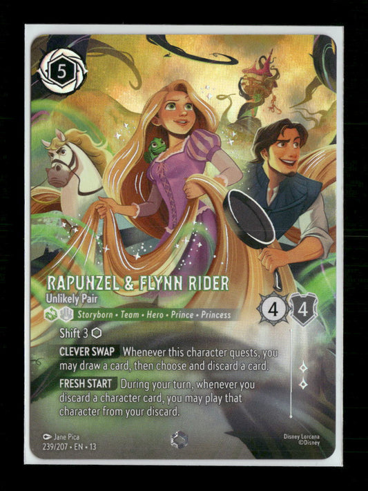 Attack of the Vine! Rapunzel & Flynn Rider (Enchanted) #239/207