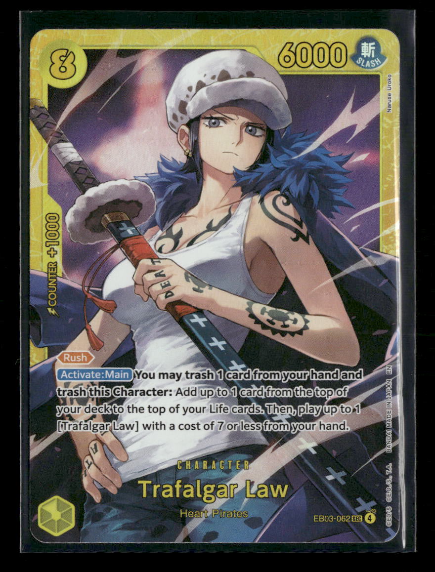 Extra Booster: One Piece Heroines Edition Trafalgar Law #EB03-062