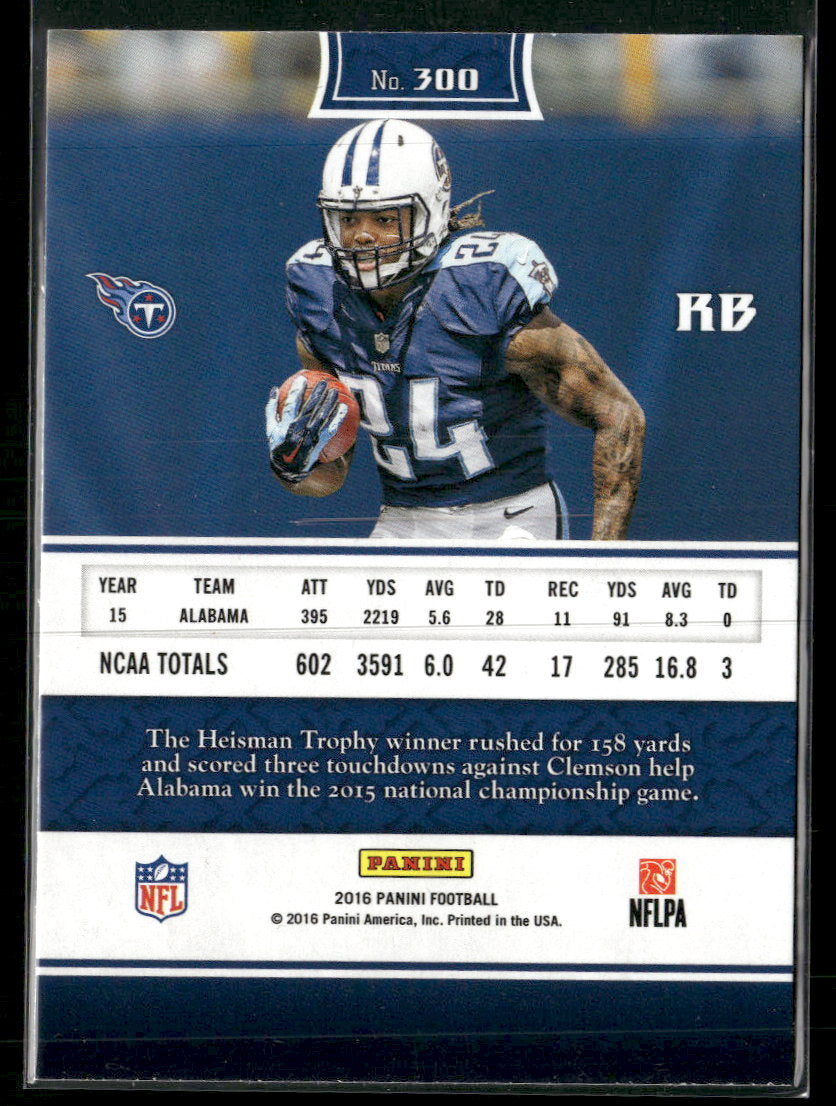 2016 Panini Chainmail Armor Derrick Henry Rookie #300