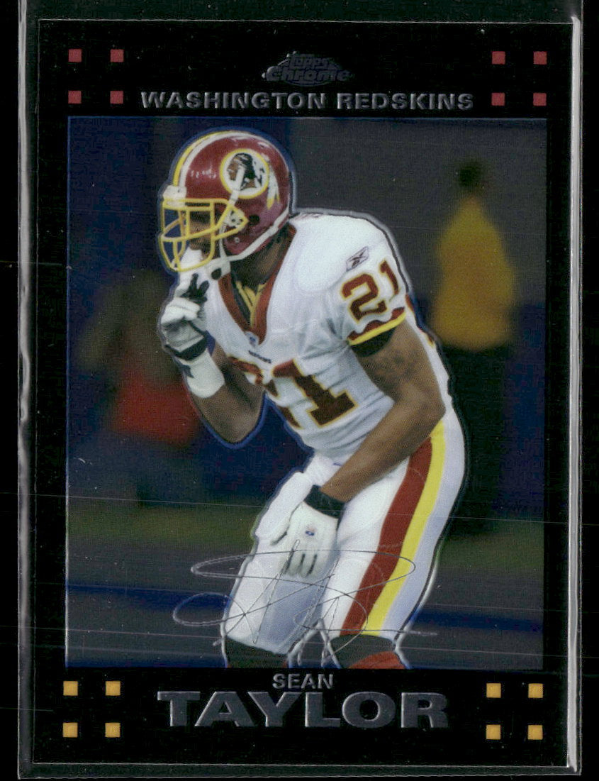 2007 Topps Chrome Sean Taylor #TC91