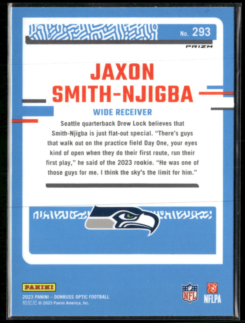 2023 Donruss Optic Jaxon Smith-Njigba Rookie #293