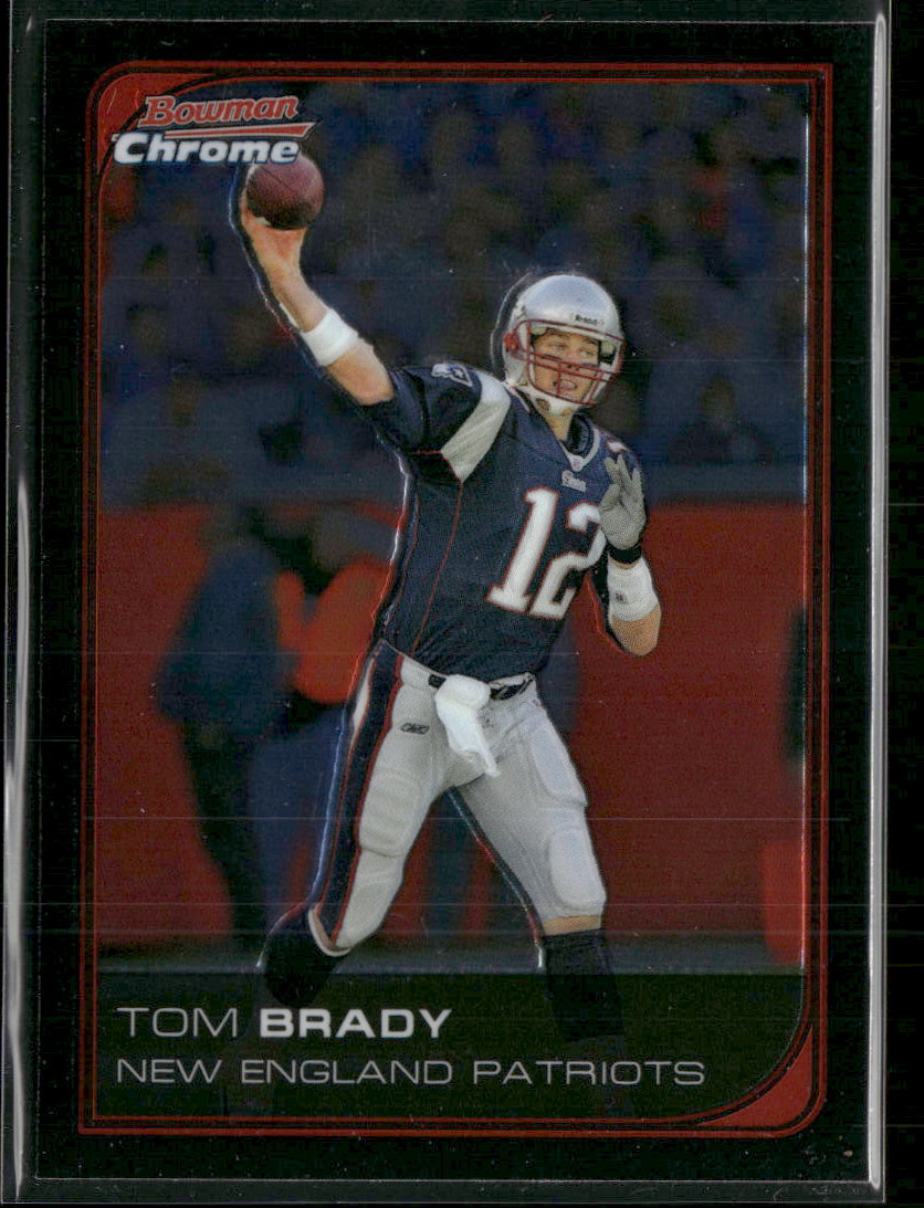 2006 Bowman Chrome Tom Brady #166