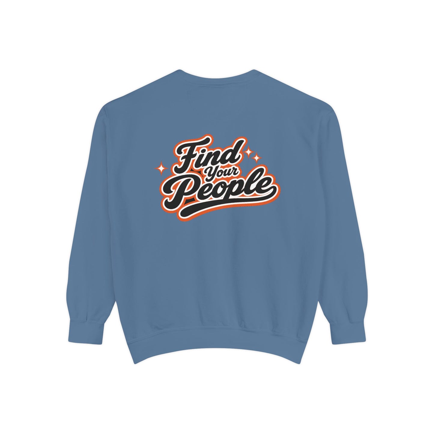 Find Your People Sweatshirt — ORB Trading Cards Retro Graphic Crewneck