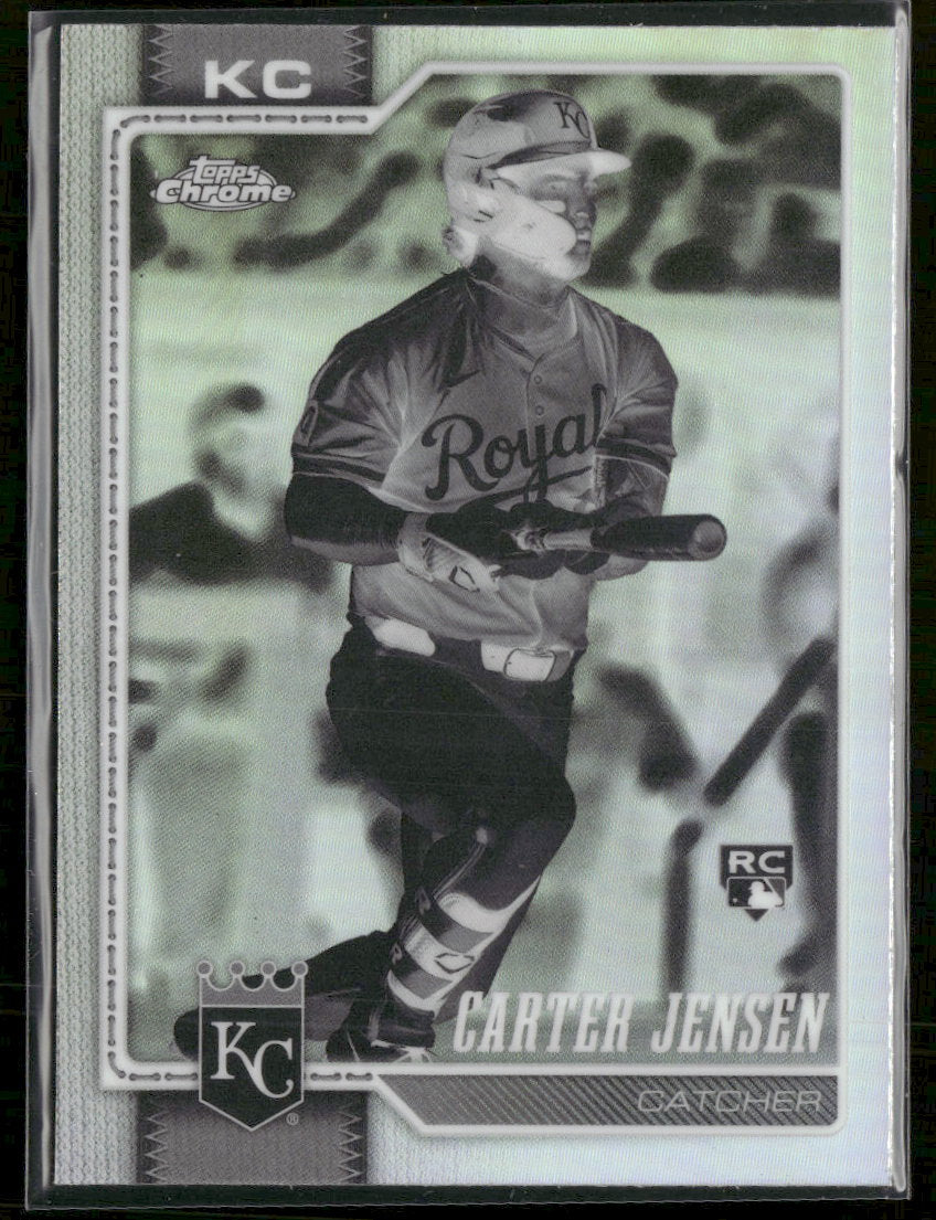 2026 Topps Chrome Negative Refractors Carter Jensen Rookie #39