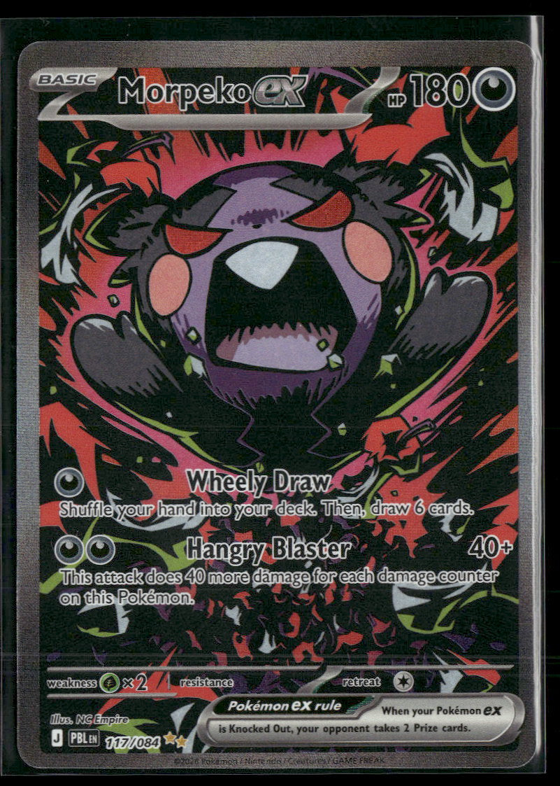 ME05: Pitch Black Morpeko ex #117/084