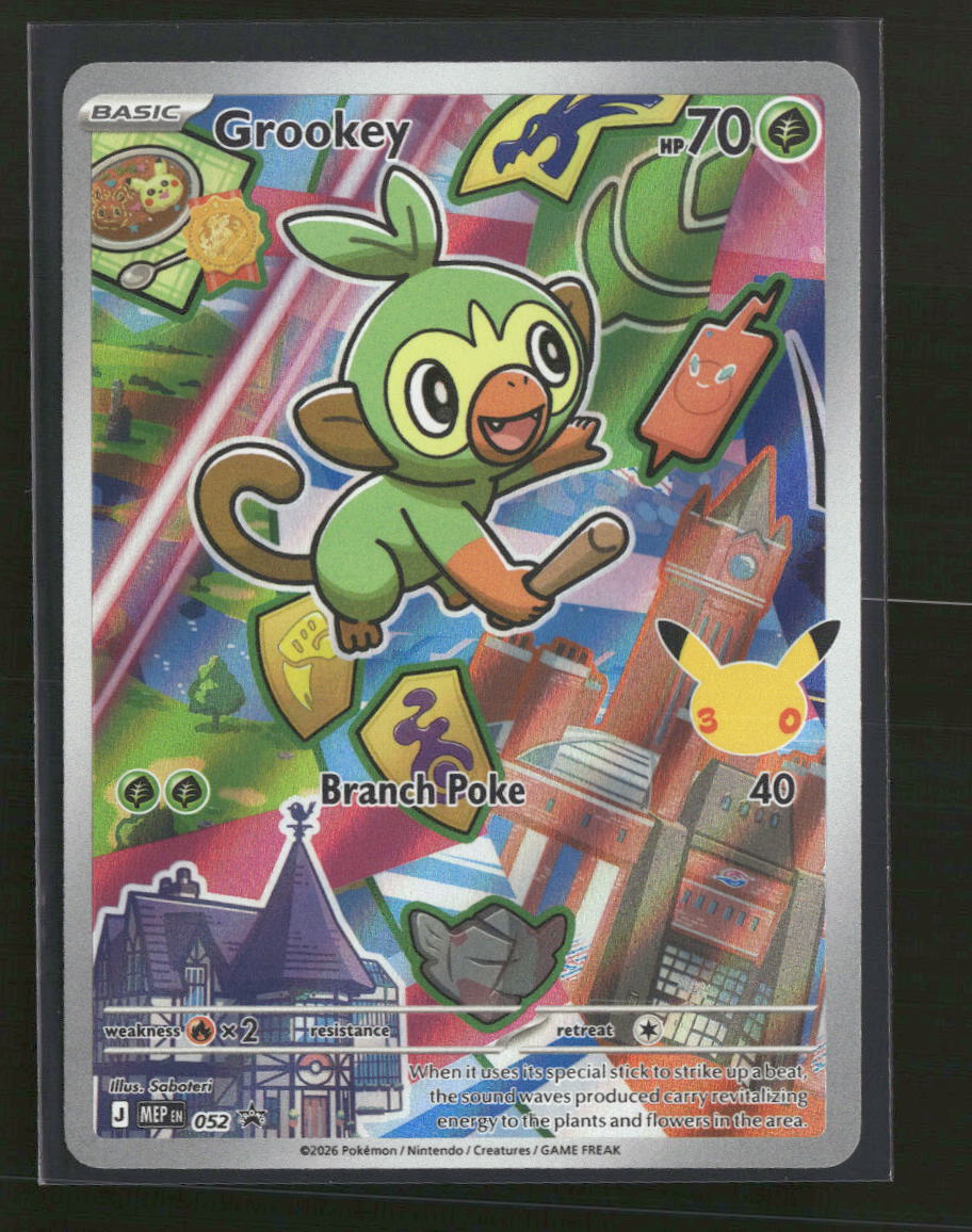 ME: Mega Evolution Promo Grookey #052