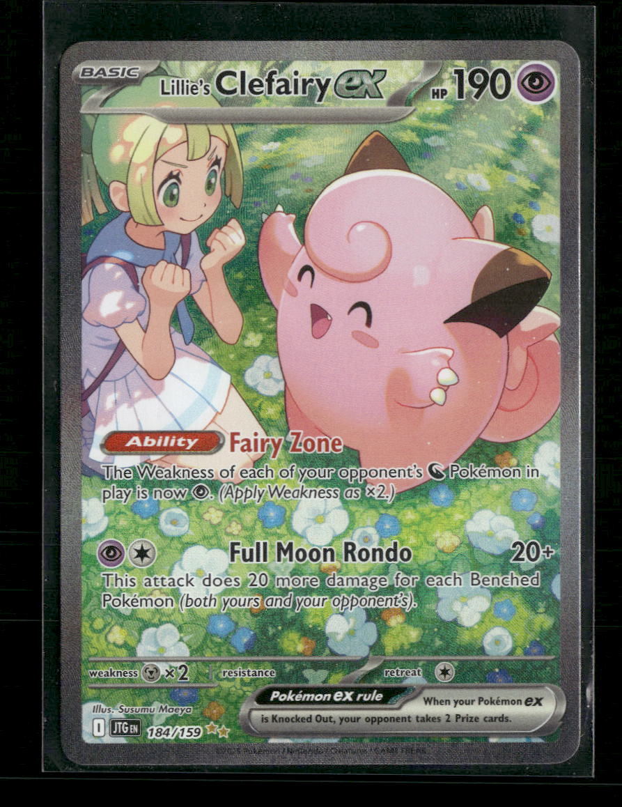 SV09: Journey Together Lillie's Clefairy ex #184/159