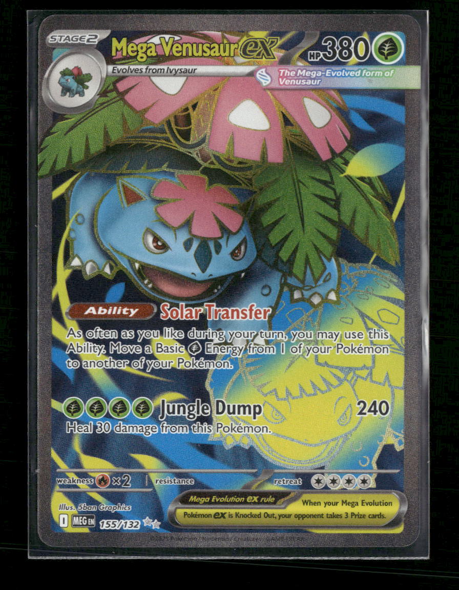 ME01: Mega Evolution Mega Venusaur ex #155/132
