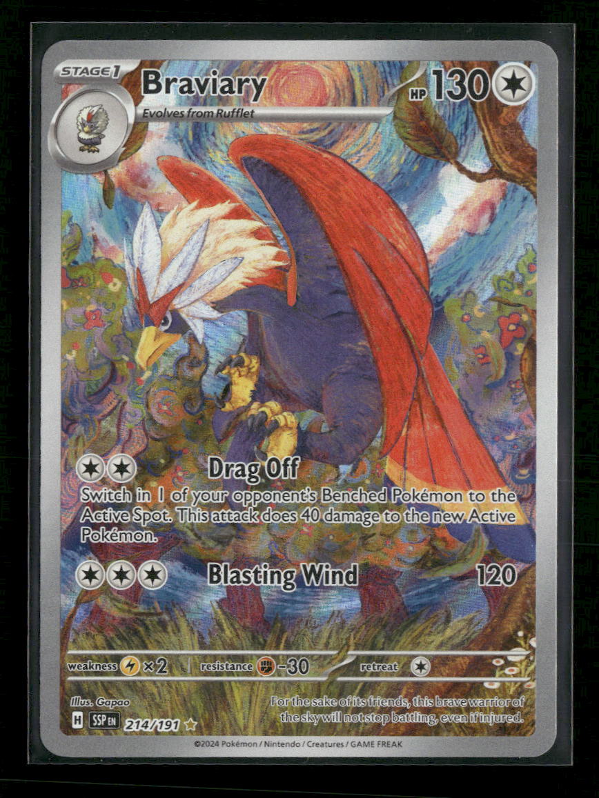 SV08: Surging Sparks Braviary #214/191