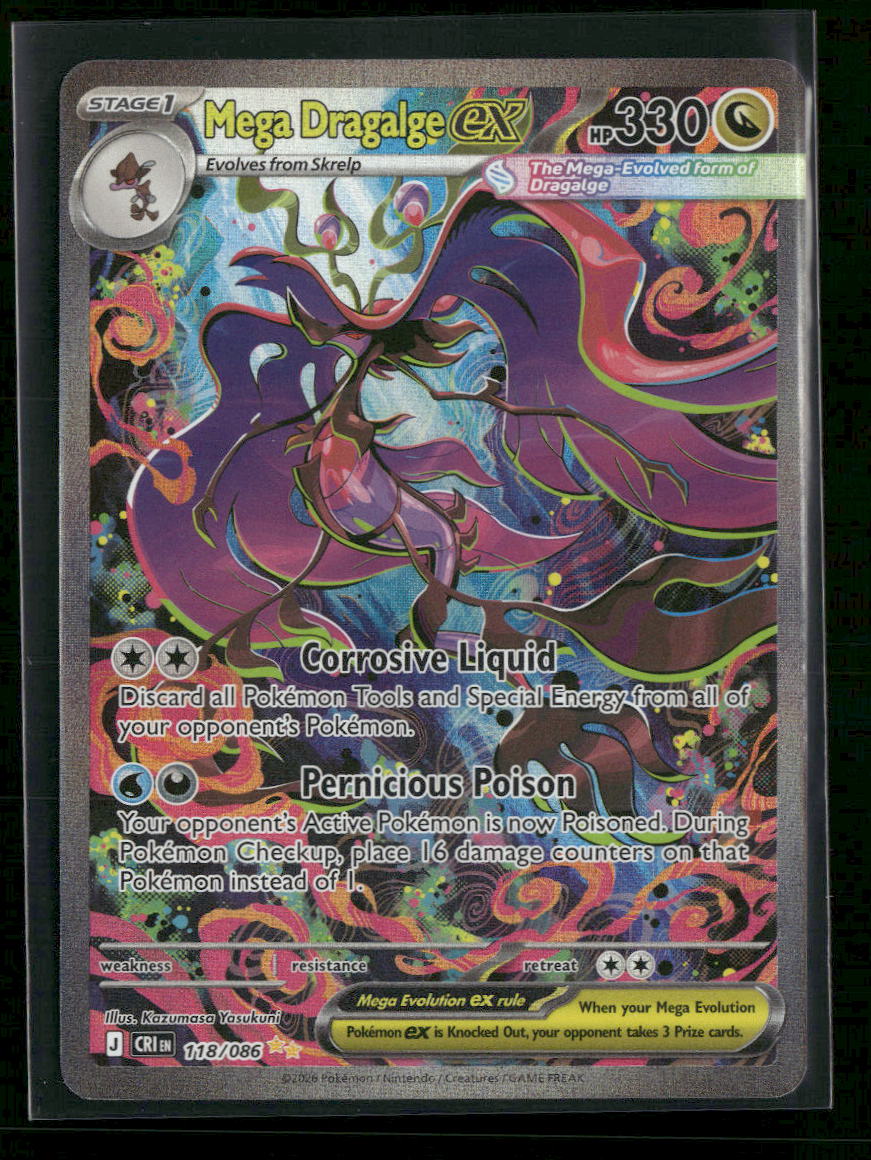 ME04: Chaos Rising Mega Dragalge ex #118/086