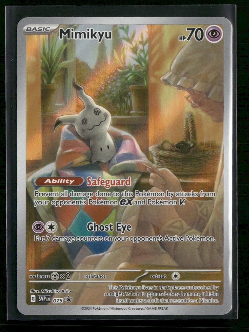 SV: Scarlet & Violet Promo Cards Mimikyu #075