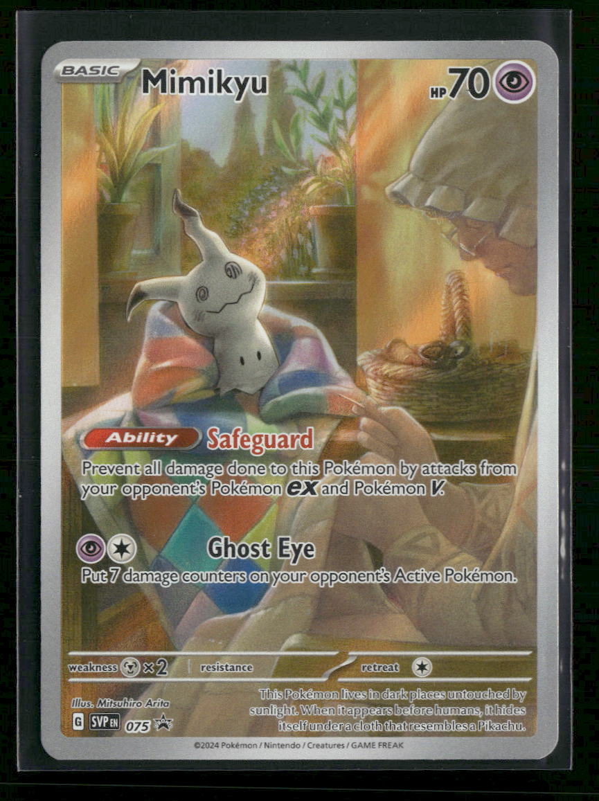 SV: Scarlet & Violet Promo Cards Mimikyu #075