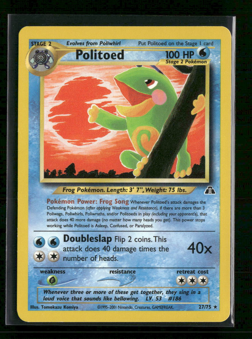 Neo Discovery Politoed (27) #27/75