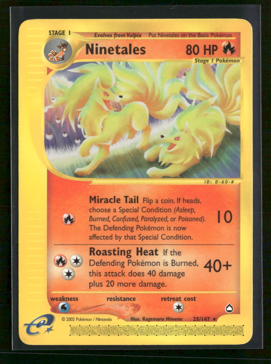 Aquapolis Ninetales #025/147