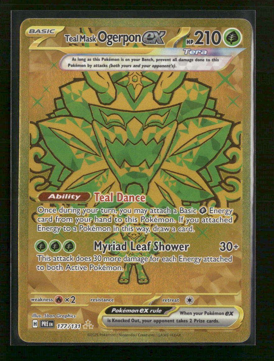 SV: Prismatic Evolutions Teal Mask Ogerpon ex #177/131