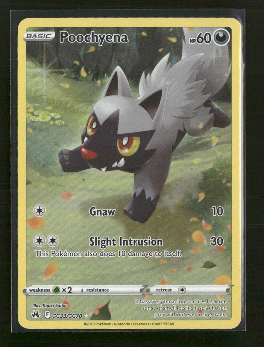 SWSH: Crown Zenith: Galarian Gallery Poochyena #GG33/GG70
