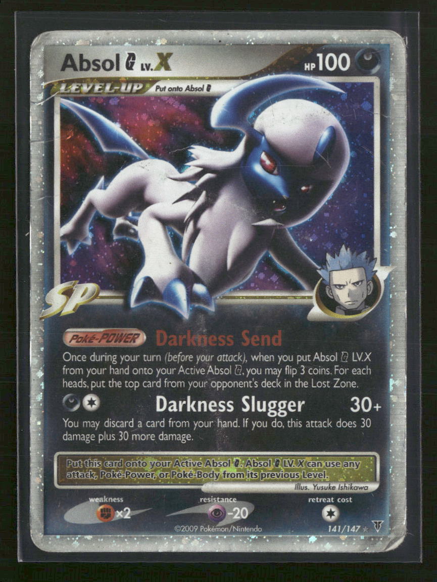 Supreme Victors Absol G Lv.X #141 Damaged