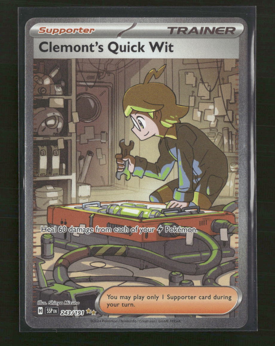 SV08: Surging Sparks Clemont's Quick Wit #243/191