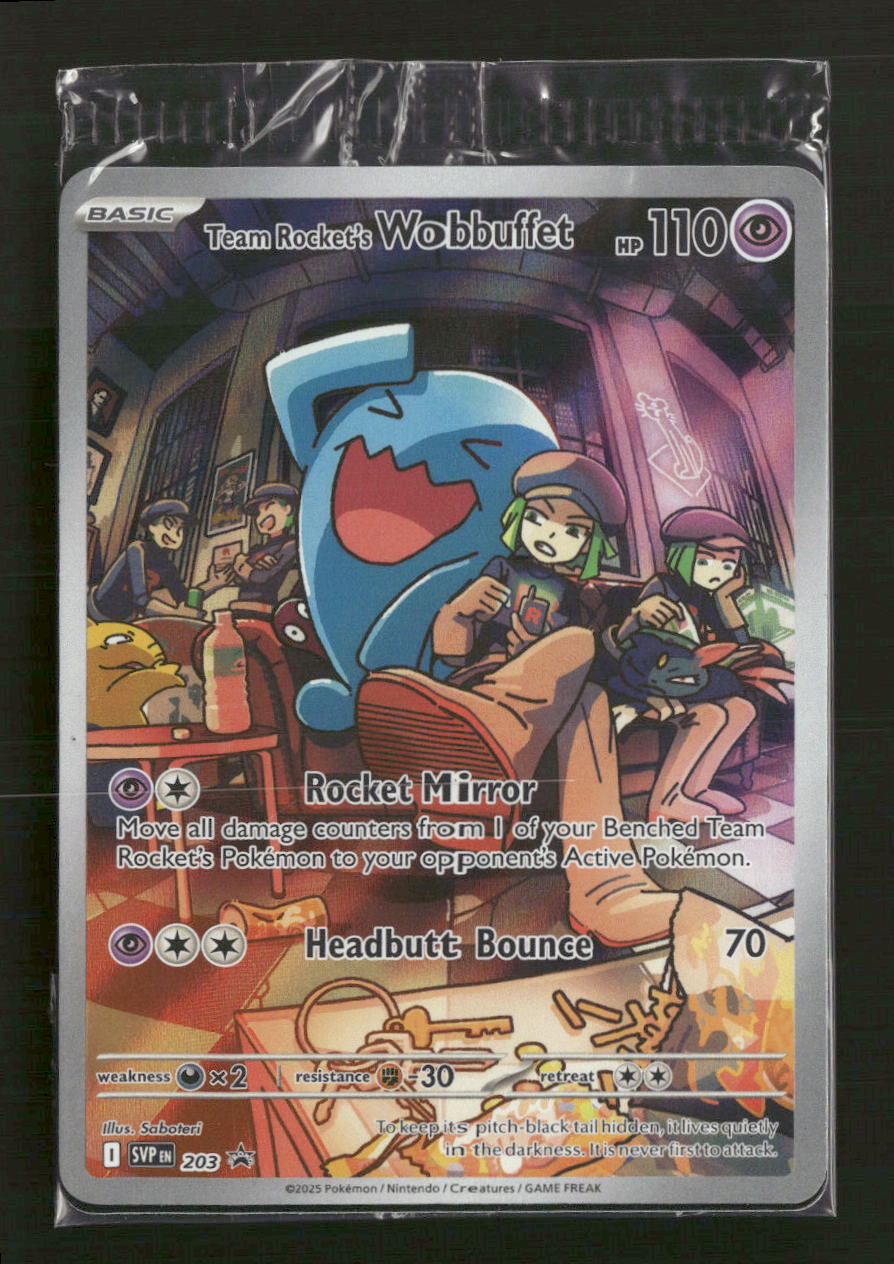 SV: Scarlet & Violet Promo Cards Team Rocket's Wobbuffet #203