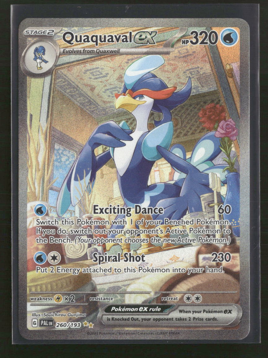 SV02: Paldea Evolved Quaquaval ex #260/193