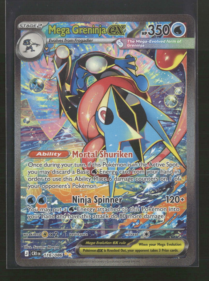 ME04: Chaos Rising Mega Greninja ex #116/086