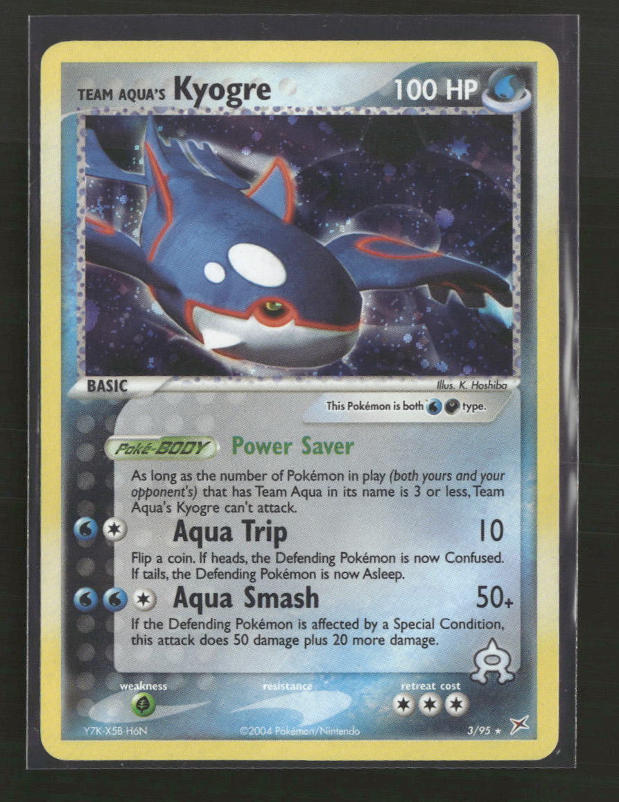 EX Team Magma vs Team Aqua Team Aqua's Kyogre #3/95