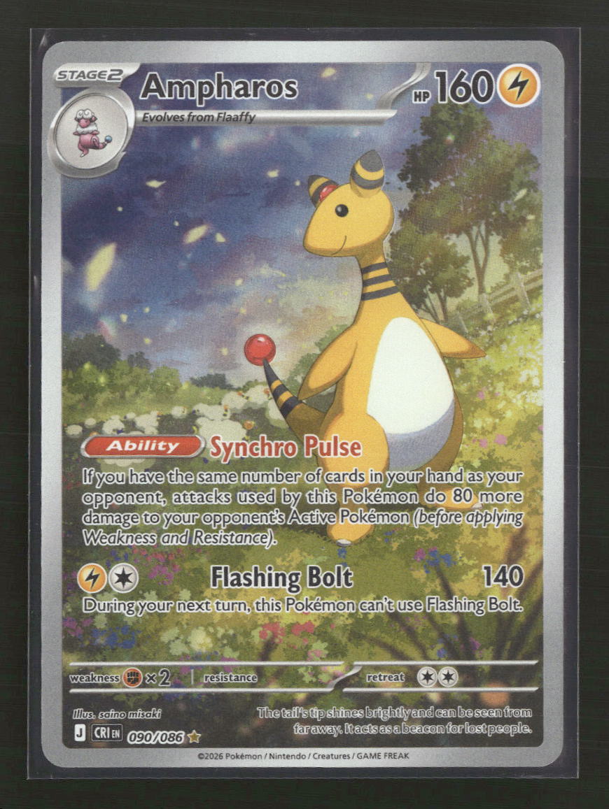 ME04: Chaos Rising Ampharos #090/086