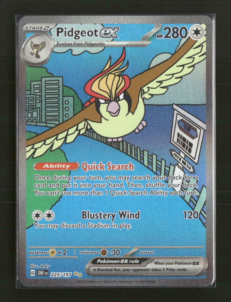 SV03: Obsidian Flames Pidgeot ex #225/197