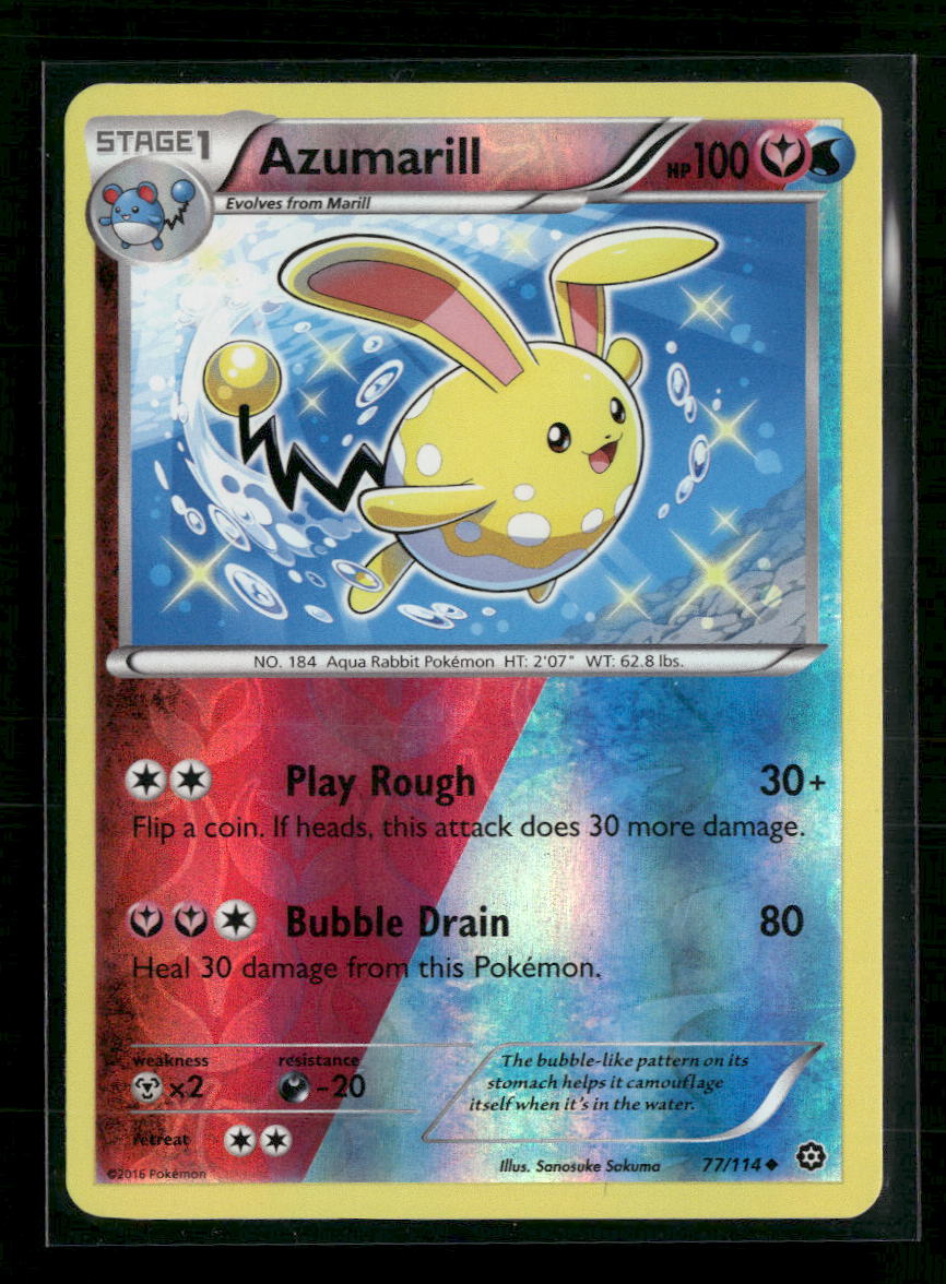 XY - Steam Siege Azumarill #77/114