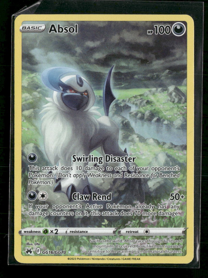SWSH: Crown Zenith: Galarian Gallery Absol #GG16/GG70