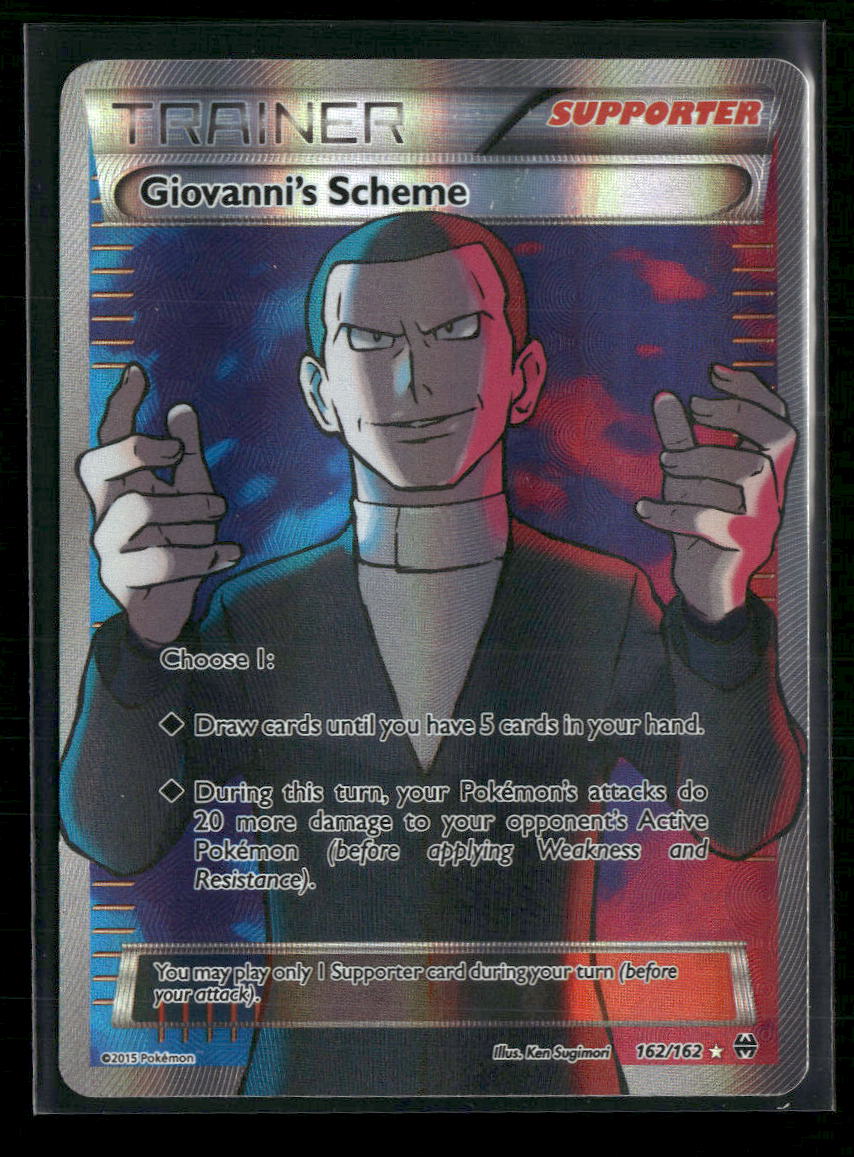 XY - BREAKthrough Giovanni's Scheme (Full Art) #162/162