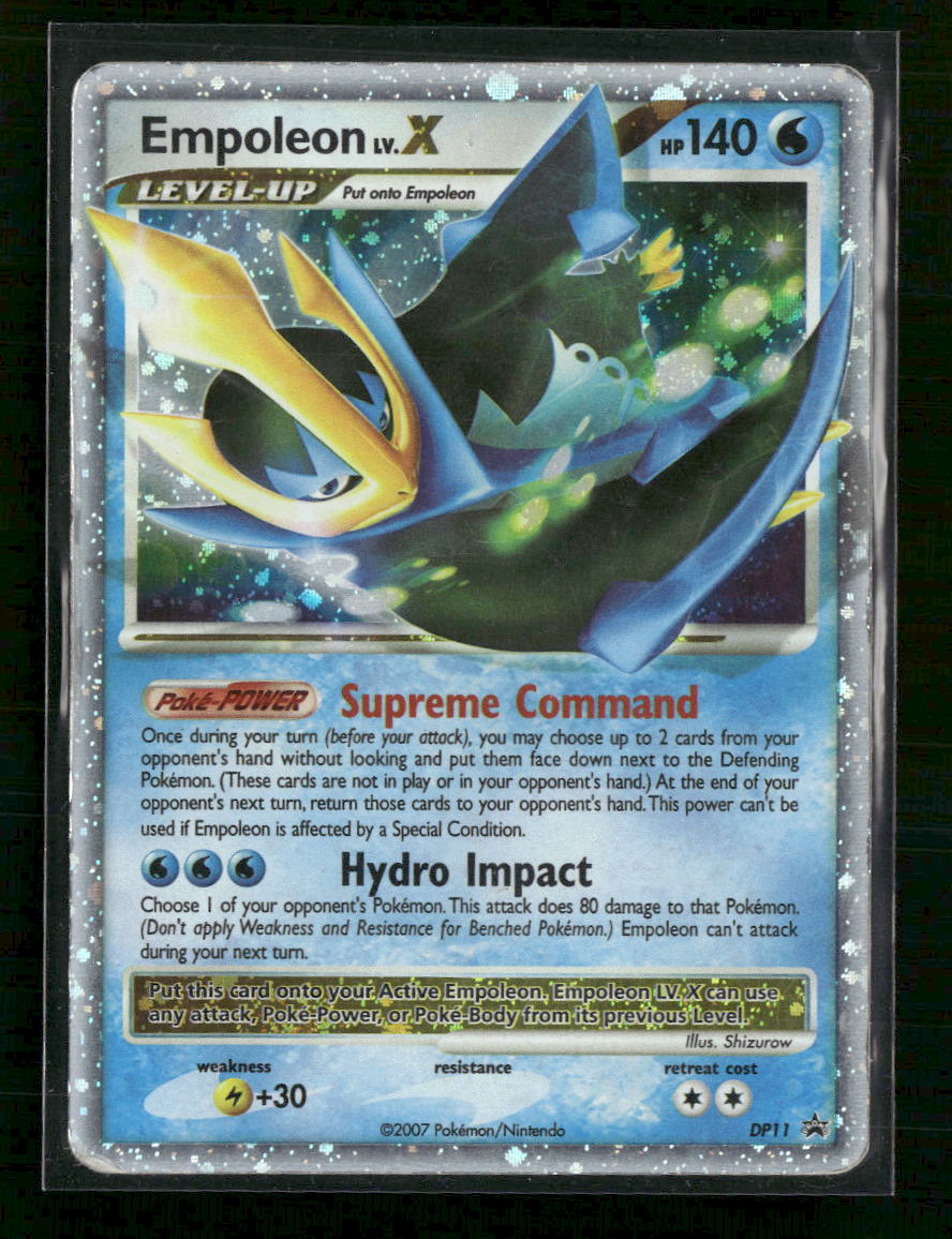 Diamond and Pearl Promos Empoleon LV.X #DP11