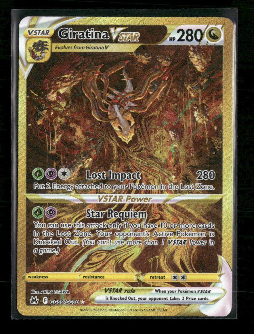 SWSH: Crown Zenith: Galarian Gallery Giratina VSTAR (Secret) #GG69/GG70