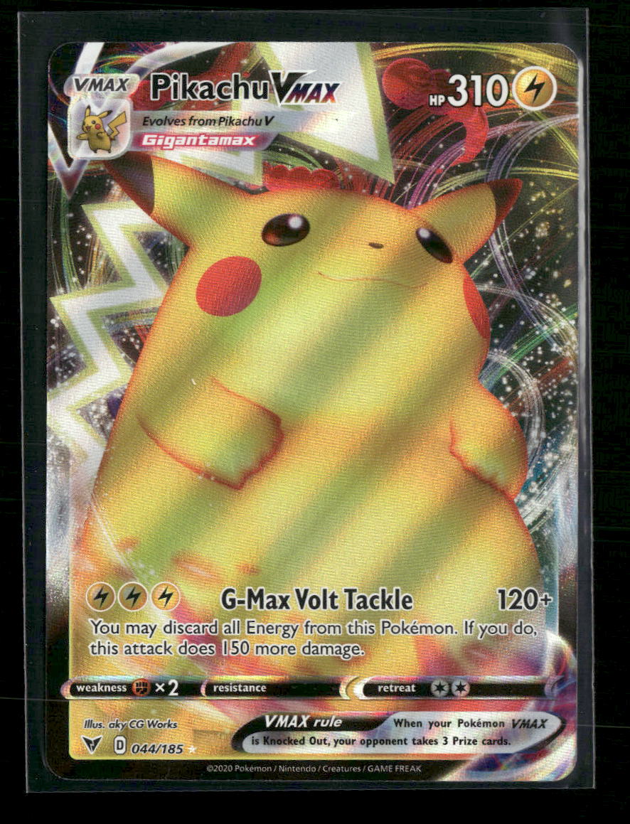 SWSH04: Vivid Voltage Pikachu VMAX #044/185