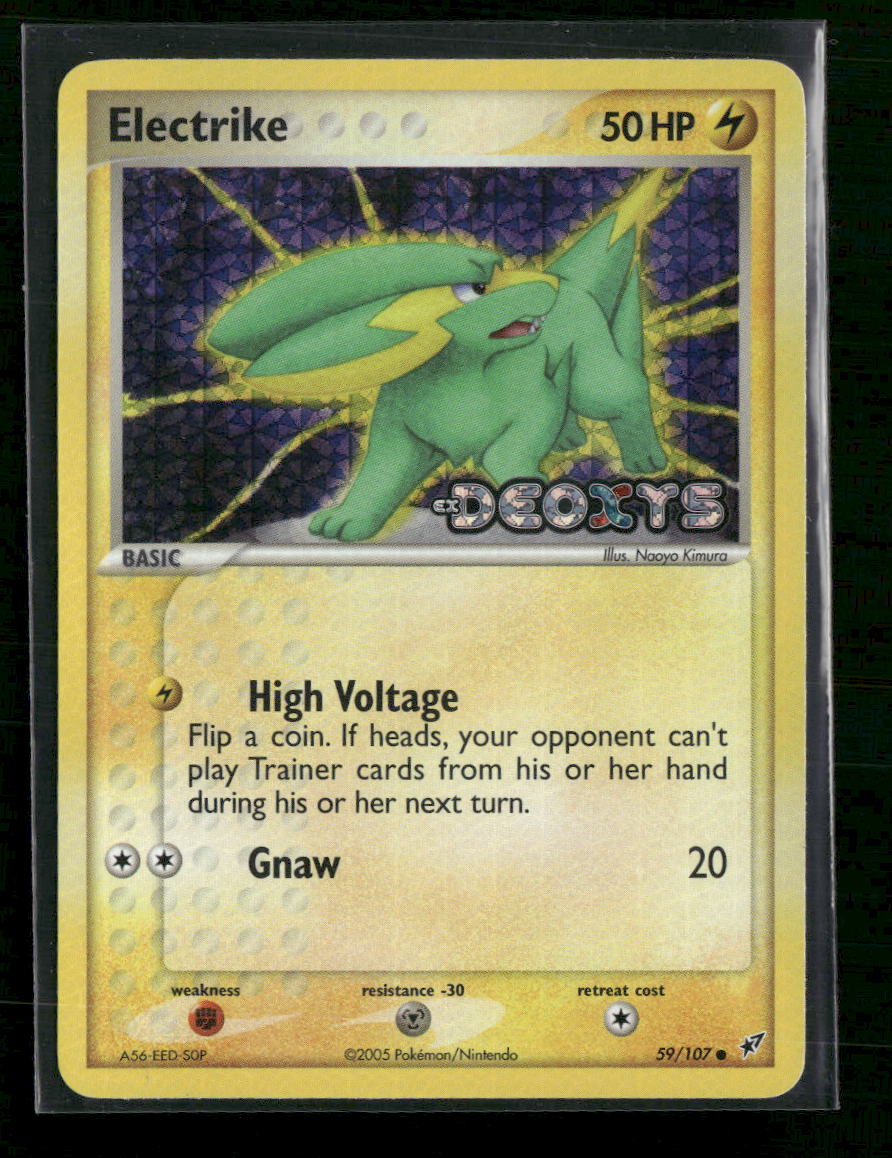 EX Deoxys Electrike #59/107