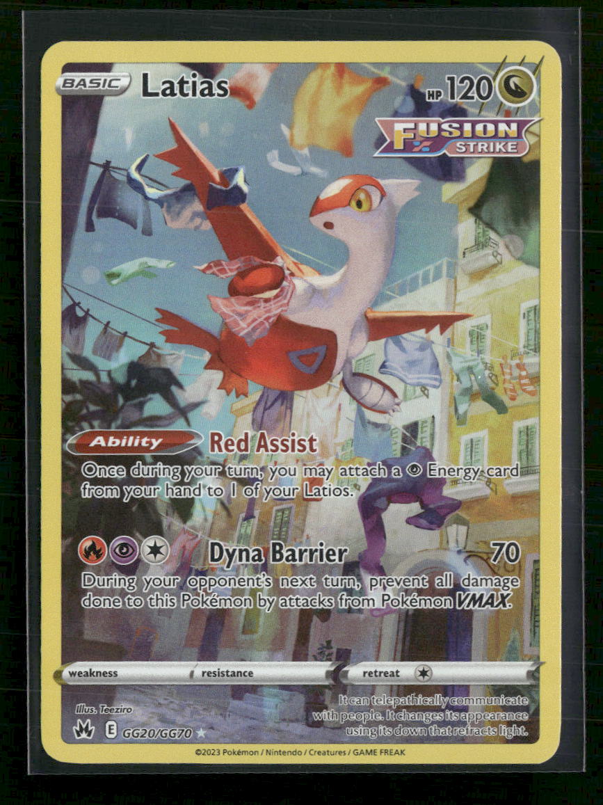 SWSH: Crown Zenith: Galarian Gallery Latias #GG20/GG70