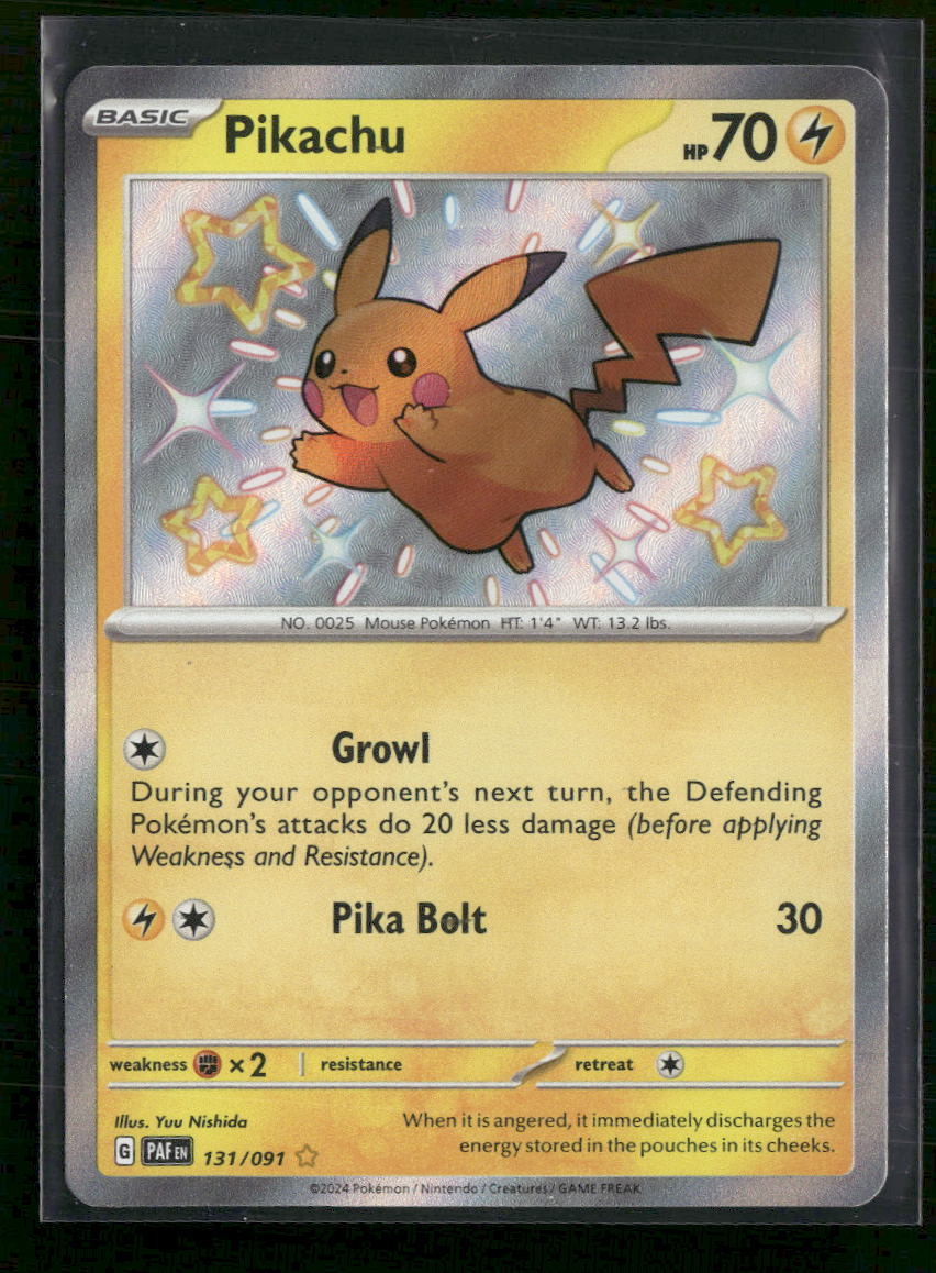 SV: Paldean Fates Pikachu #131/091