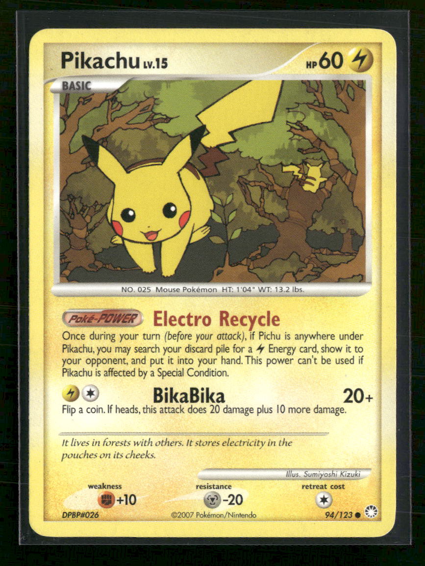 Mysterious Treasures Pikachu #94/123