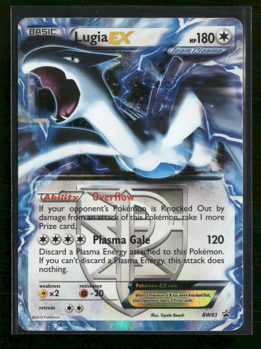 Black and White Promos Lugia EX (Team Plasma) #BW83