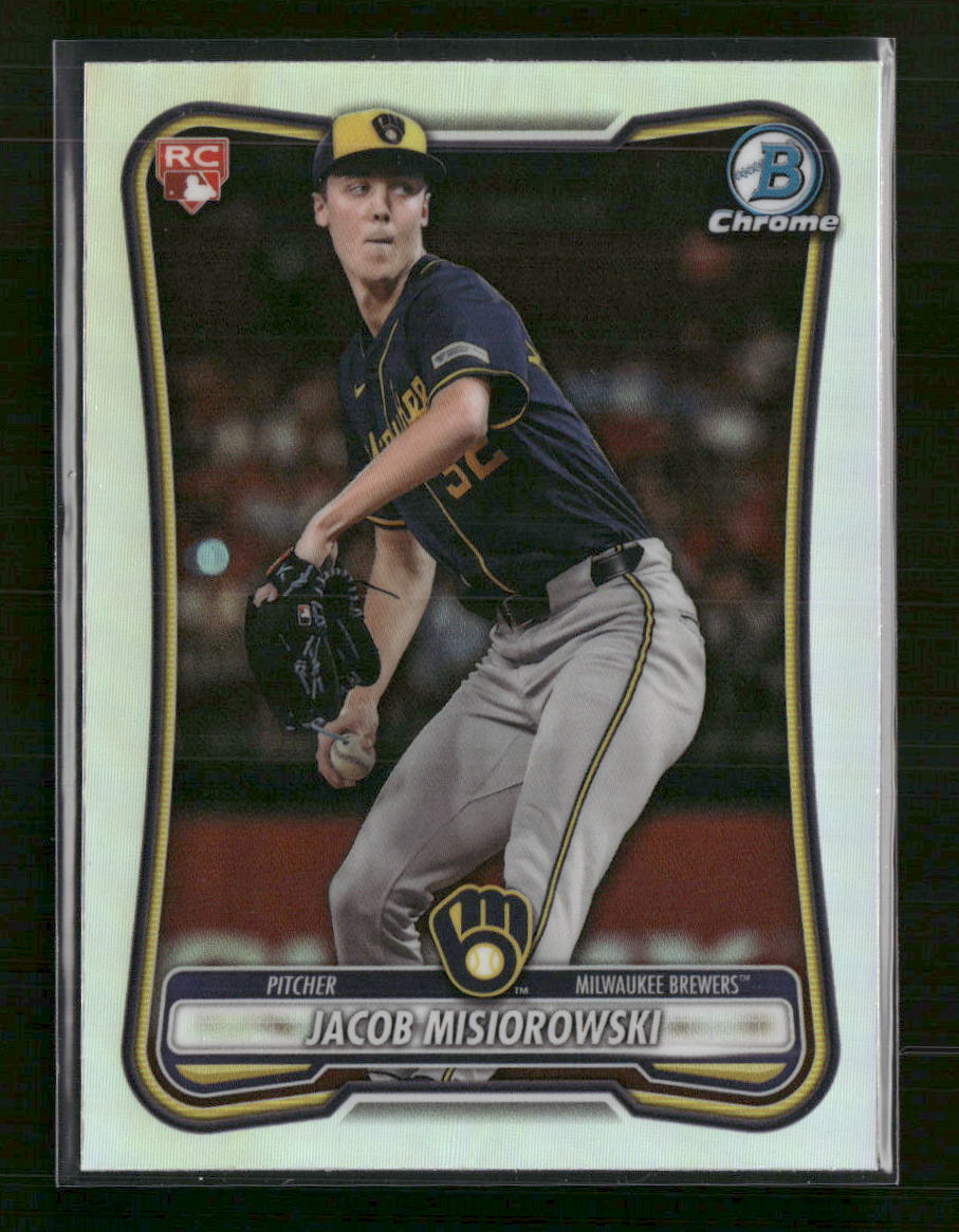 2026 Bowman Rookie Red RC Logo Jacob Misiorowski Rookie #35