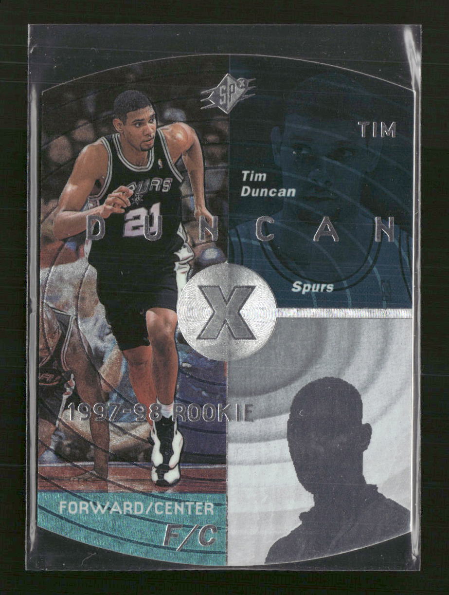1997-98 SPx Tim Duncan Rookie #37