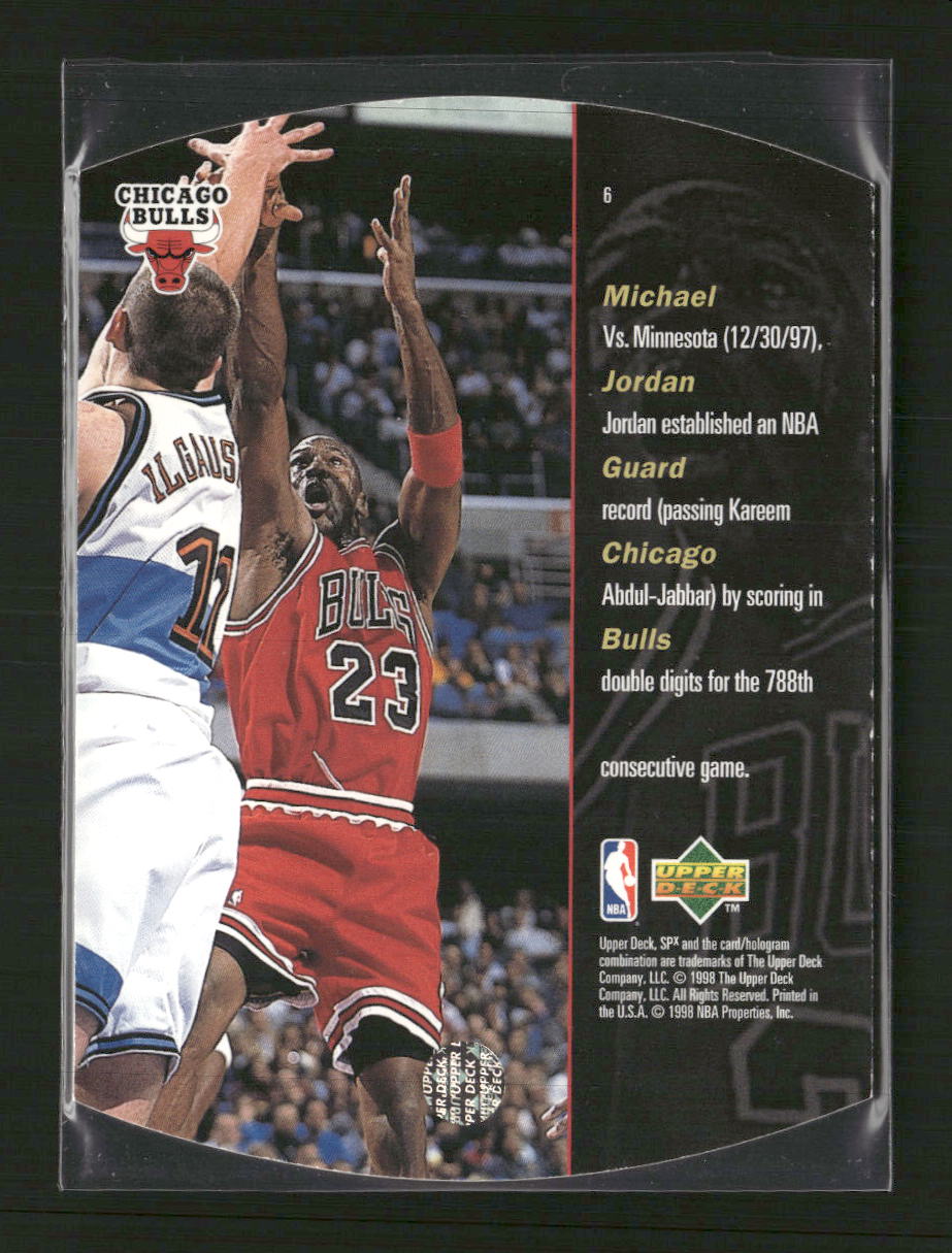 1997-98 SPx Michael Jordan #6